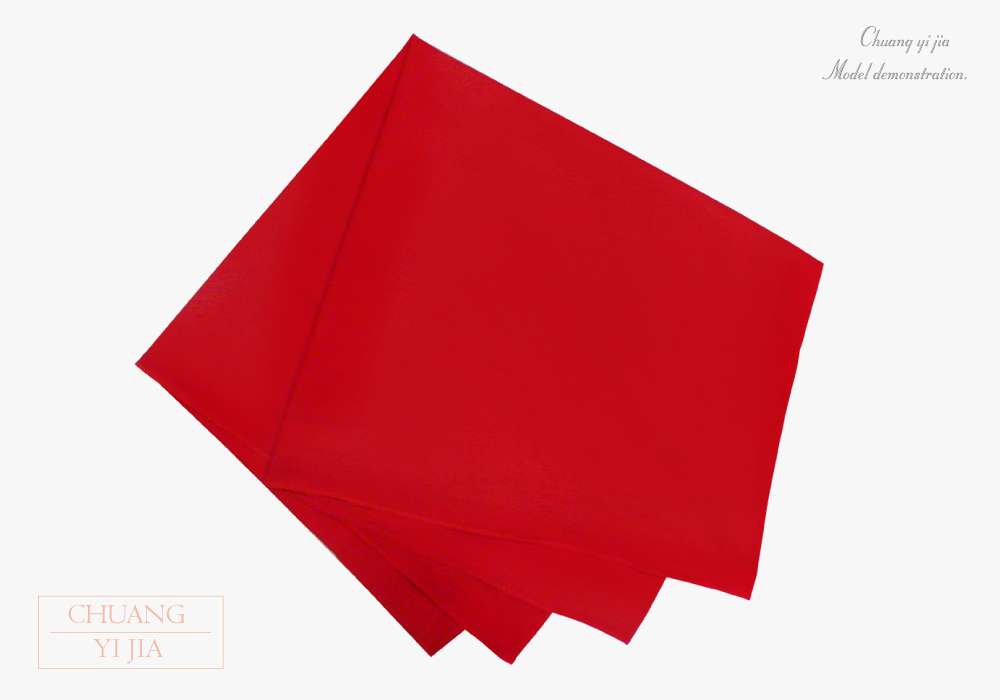 創e家團體服-四角領巾 紅