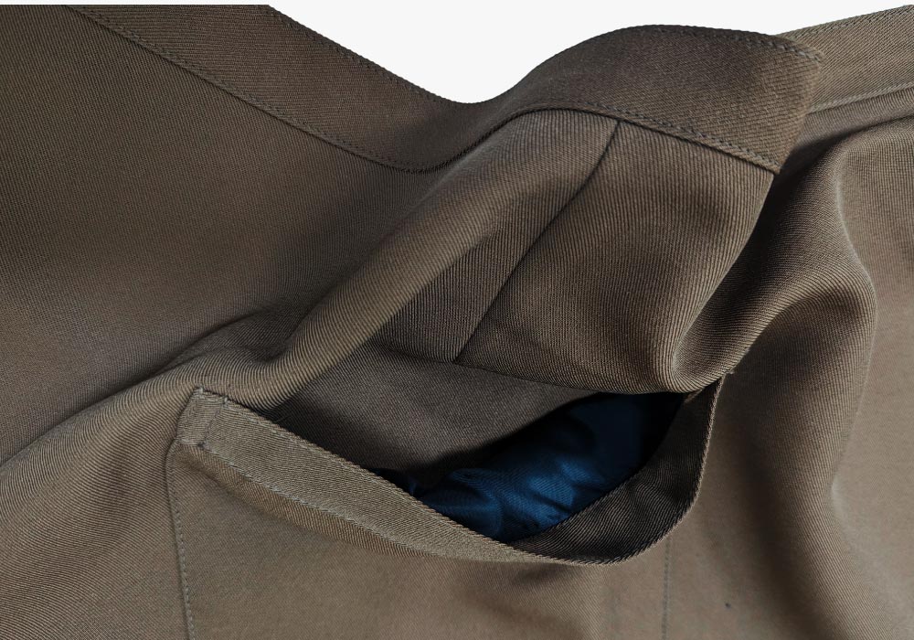 創e家團體服-半截圍裙/半截圍裙 咖啡色-正面