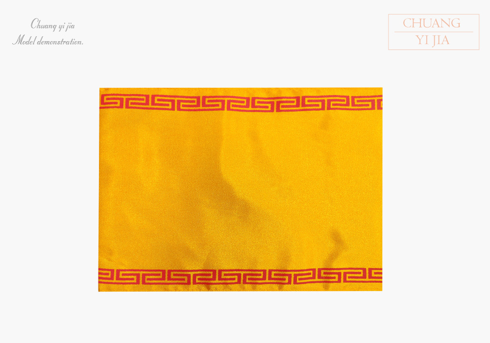 創意家團體服-昇華臂章 訂製款 橘黃底