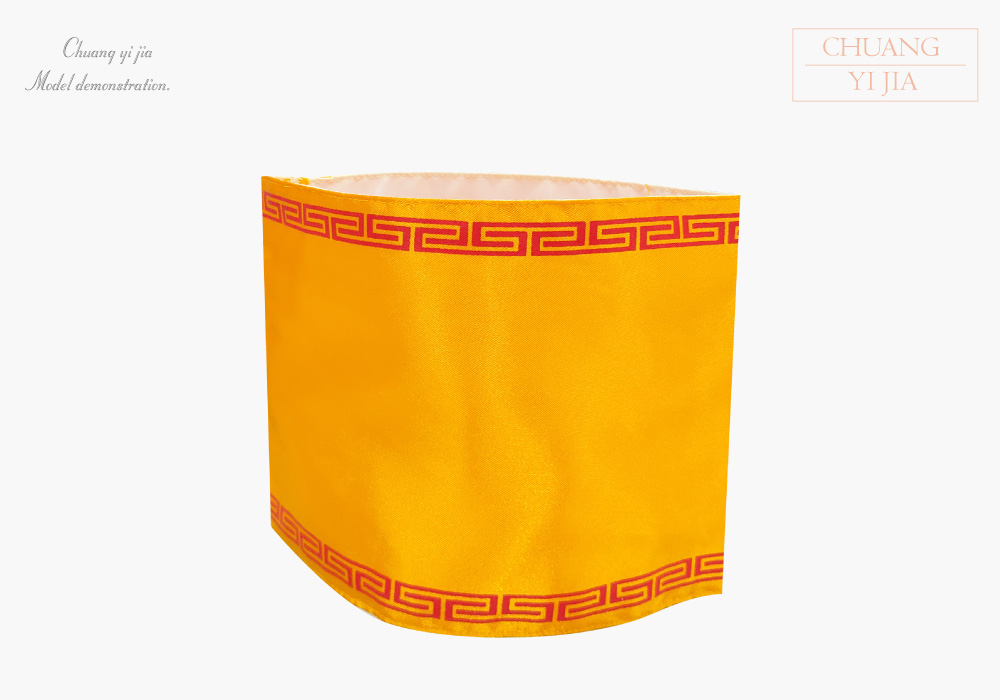 創意家團體服-昇華臂章 訂製款 橘黃底