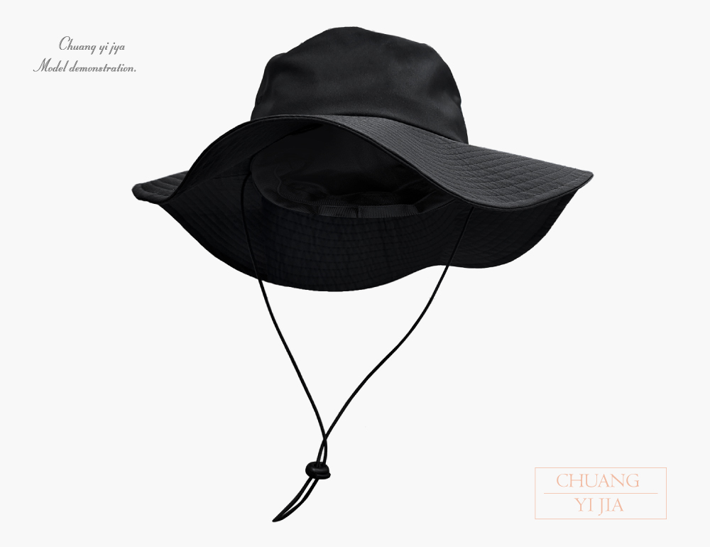 創e家團體服-賞鳥帽-黑