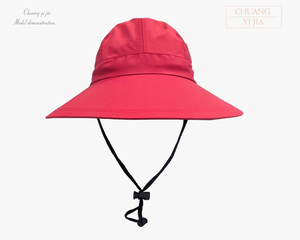 創e家團體服-高爾夫球桿弟帽 訂製款 紅色-正面