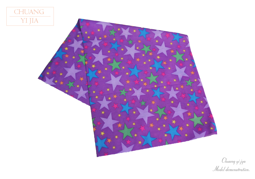 創e家團體服-魔術頭巾 現貨款 紫色星星