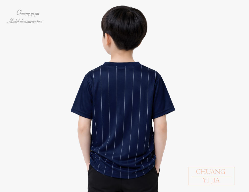 創意家團體服-國小班服訂製 棒球衣｜昇華訂製款 滿版印刷設計-背面示意